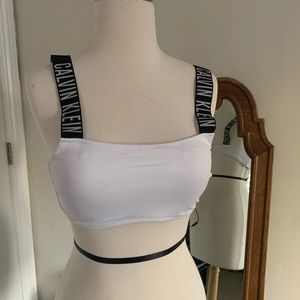 CK bikini top NWT $25 size L